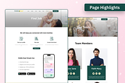 Kiddie Kept-Baby Sitter Website Kit, an UI Kit Template by Uptechies (Thumbnail 2 of 4)