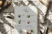 Coffee & Matcha Vibes - Watercolor, a Decorative Illustration by ThaismotaCreativeCo (Thumbnail 2 of 6)