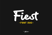 Fiest-Brush Font Duo, a Script Font by Panatype™ Studio (Thumbnail 1 of 12)