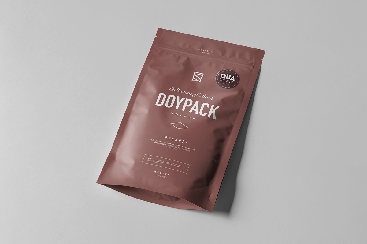 Doypack Mock-up 2, a Cups & Container Mockup by Yogurt86 (Photo 10 of 12)