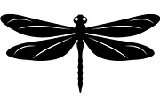 20 Dragonfly Silhouette Mega, an Object Graphic by Designer_Momina (Thumbnail 11 of 19)