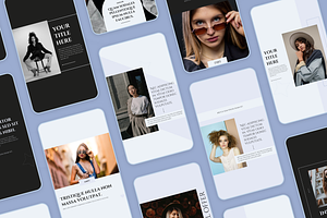 Fashion Social Media Templates Canva