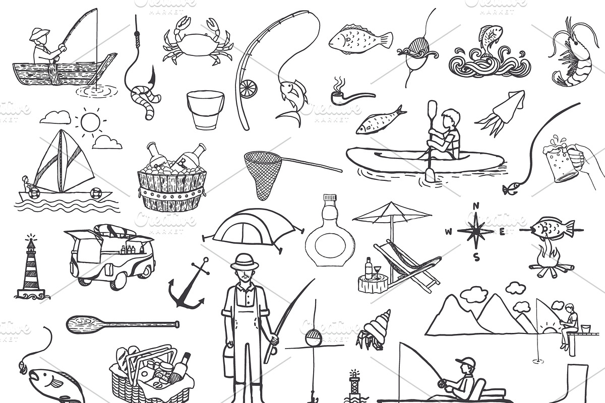 98 % OFF 2200++ Design elements, an Animal Illustration by Somjai King (Photo 44 of 45)