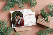 Minimal Christmas Card Template, a Card Template by Synk Designs  (Thumbnail 3 of 3)