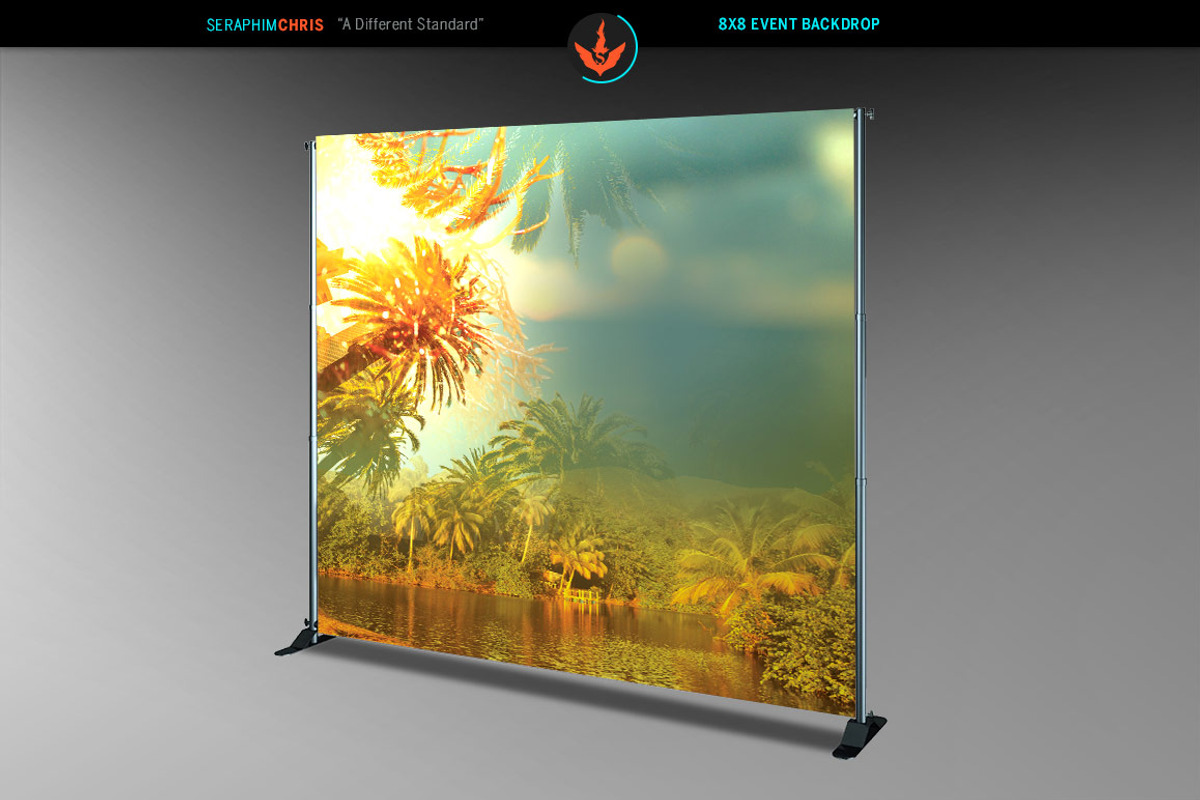 Tropical Event Backdrop Template, a Templates & Theme by SeraphimChris (Photo 3 of 5)