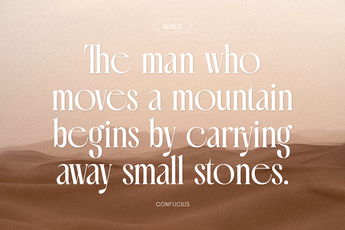Rosseti - Elegant Retro Serif, a Serif Font by Sign Studio (Photo 8 of 14)