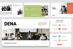 Dena Project Management GoogleSlides, a Presentation Template by Punkl Camp
