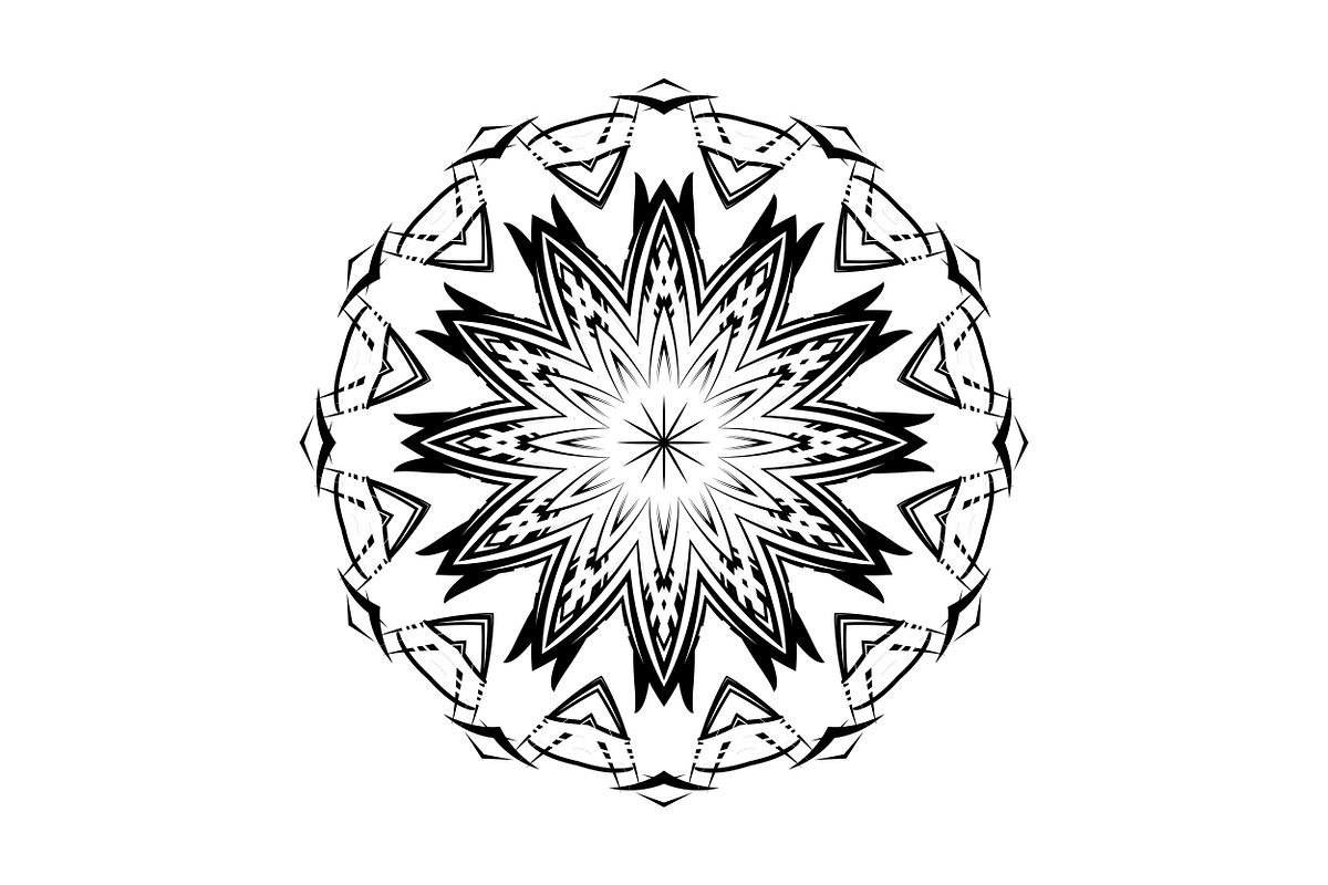 Premium Mandala Illustration Pack, a Decorative Illustration by NJ Himel (Photo 26 of 101)