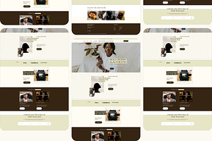 Squarespace 7.1 Template: Bold Bossy