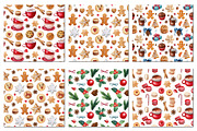 Christmas sweets and hot drinks, a Decorative Illustration by Hanna Hryharenka (Thumbnail 12 of 15)