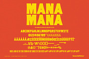 Mana Mana - A Handmade Font, a Sans Serif Font by Komet & Flicker (Thumbnail 13 of 13)