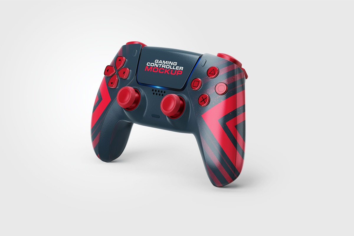 PS5 Console & Controller Mockup Set, a Product Mockup by Deeplab (Photo 7 of 12)