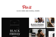 Black Friday Social Media Banners, a Social Media Template by MinimalStudioCo (Thumbnail 9 of 10)