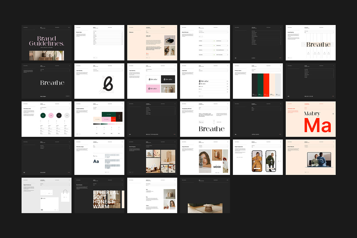 Against – Brand Guidelines, a Presentation Template by S A N D Y (Photo 10 of 10)