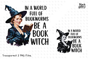 Vintage Halloween Witch PNG Bundle, a Graphic by Clipart Bloom (Thumbnail 5 of 15)