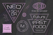 Megatrans Vintage, a Sans Serif Font by Craft Supply Co. (Thumbnail 4 of 8)