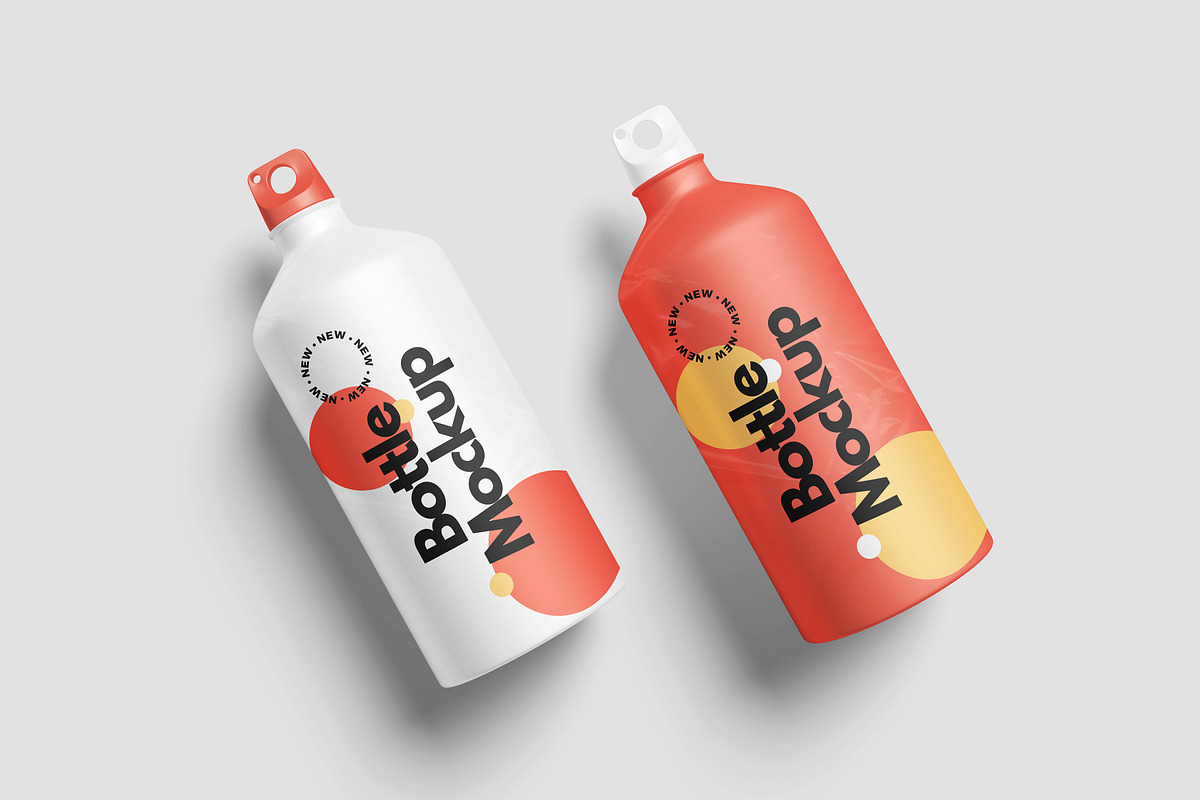 Sport Bottle Mockup, a Packaging Mockup by Hazicon_Std (Photo 3 of 5)