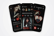 Datezy - Modern Social Dating App UI, an App Template by productype1 (Thumbnail 4 of 5)
