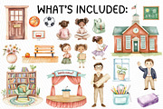 School Life Clipart Bundle, an Illustration by PassionPNGcreation (Thumbnail 7 of 11)