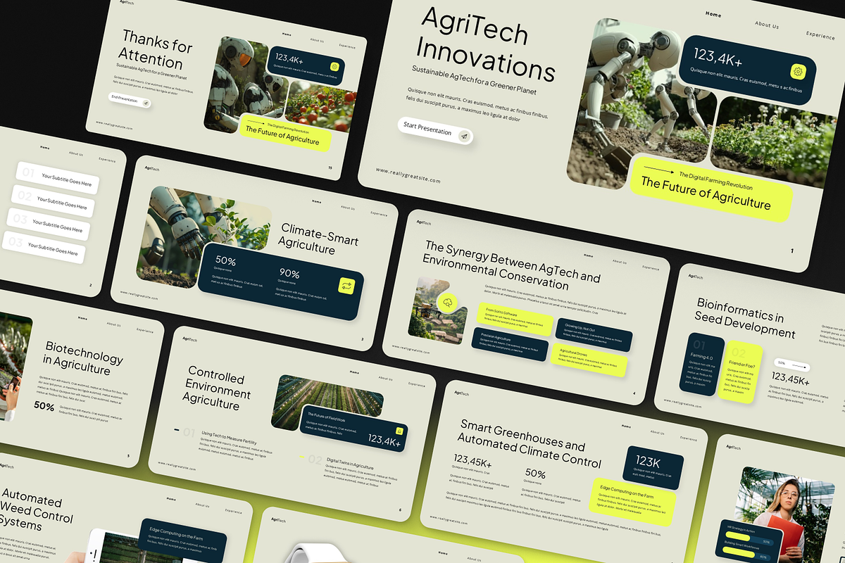 Agriculture Technology Presentation preview 5