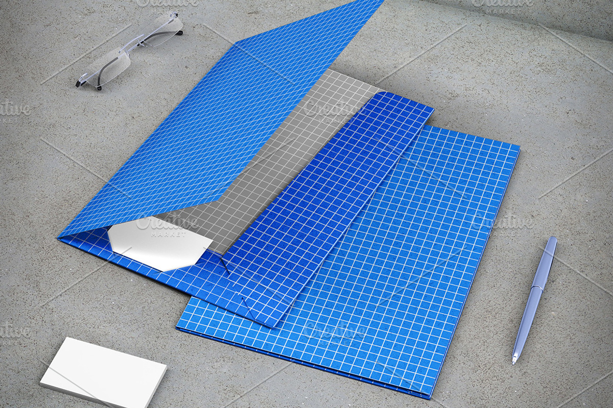 Stationary File Folder Mockup 5xPSD, a Product Mockup by MockUps Gallery (Photo 5 of 5)