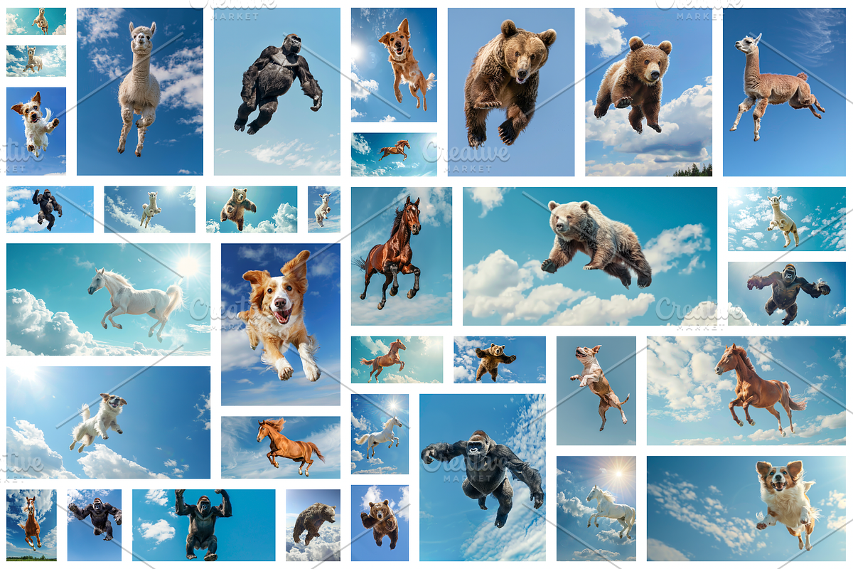 116 Flying animals, an Animal Photo by Handmadefont (Photo 2 of 119)
