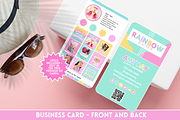 Business Card Template for Business, a Business Card Template by SunshineStudioBoutique (Thumbnail 1 of 9)
