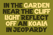 Doodzen, a Sans Serif Font by graphicook (Thumbnail 7 of 10)
