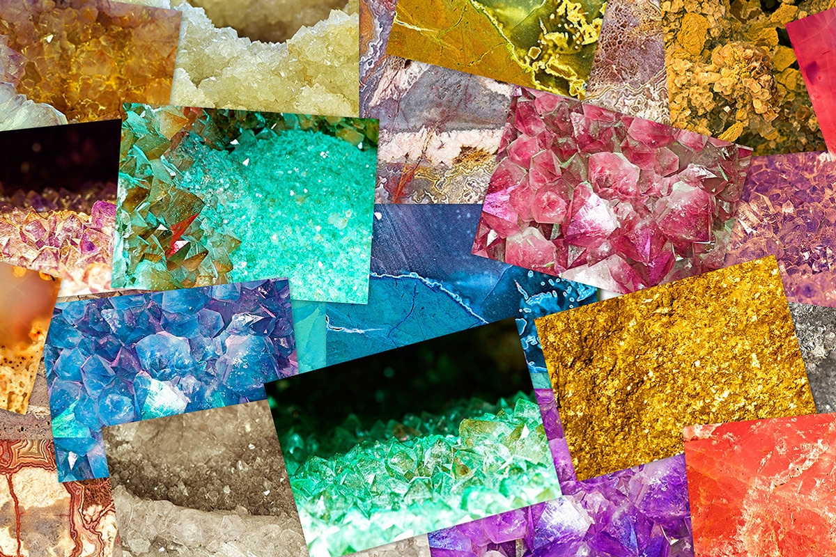 20 Crystal Textures Pack preview 2