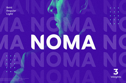 NOMA Sans Serif Font, a Sans Serif Font by Creative Corner