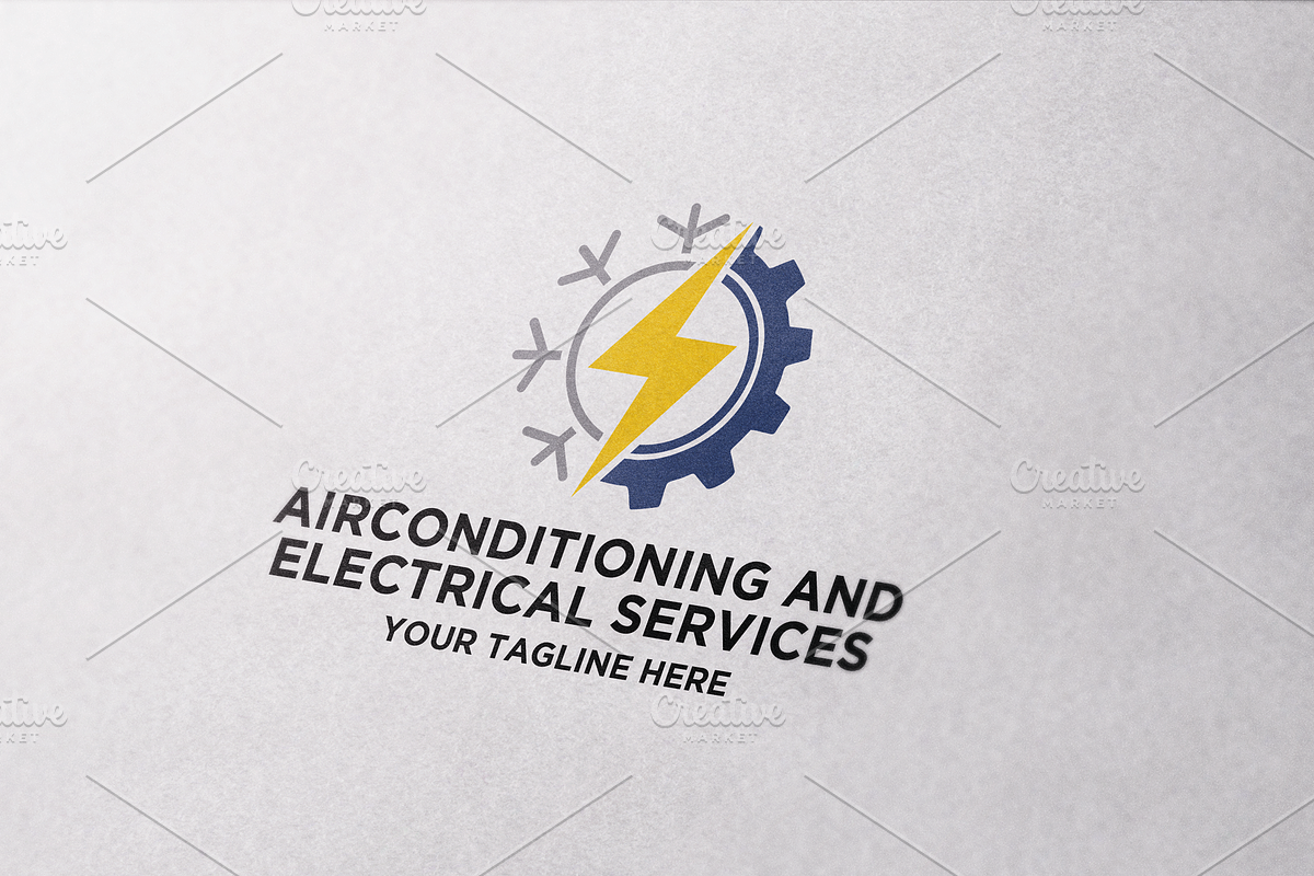 AC and Electrical Services Logo, a Branding & Logo Template by REDVY ...