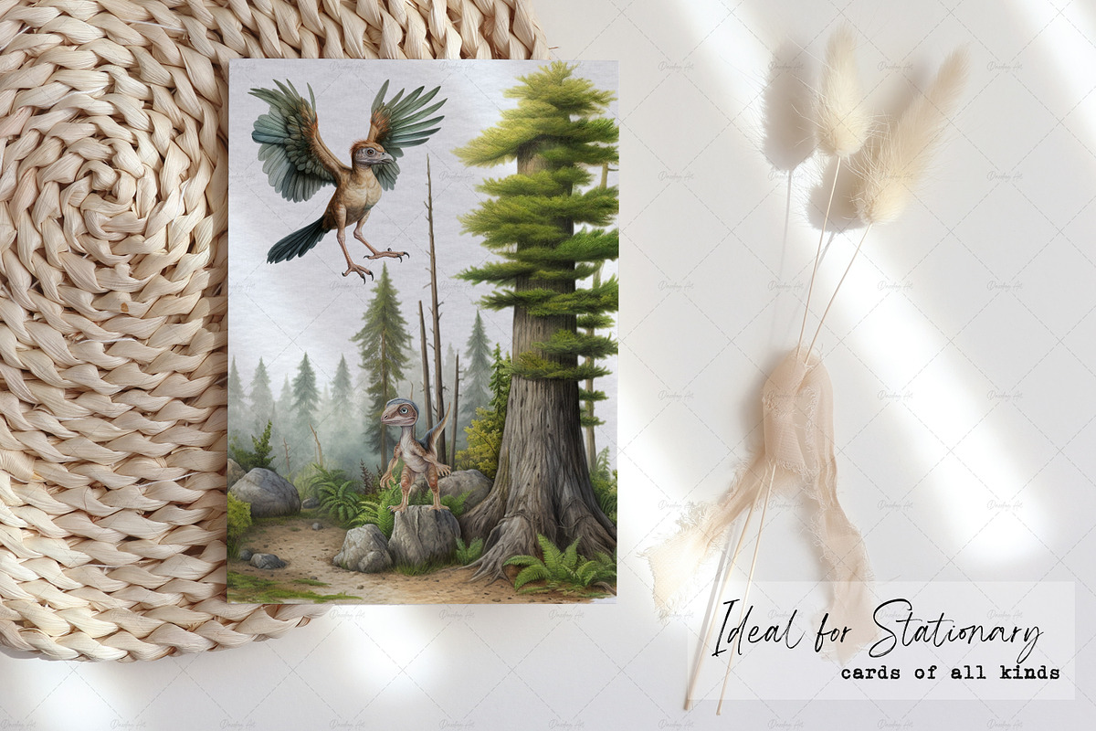 Watercolor Baby Dinosaurs, an Animal Illustration by Dazzling Art Boutique (Photo 4 of 8)