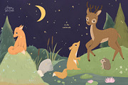 Magic forest and fairies, an Animal Illustration by Lesya Skripak (Thumbnail 4 of 9)