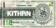 Kithan, a Sans Serif Font by Ixipcalli (Thumbnail 1 of 6)