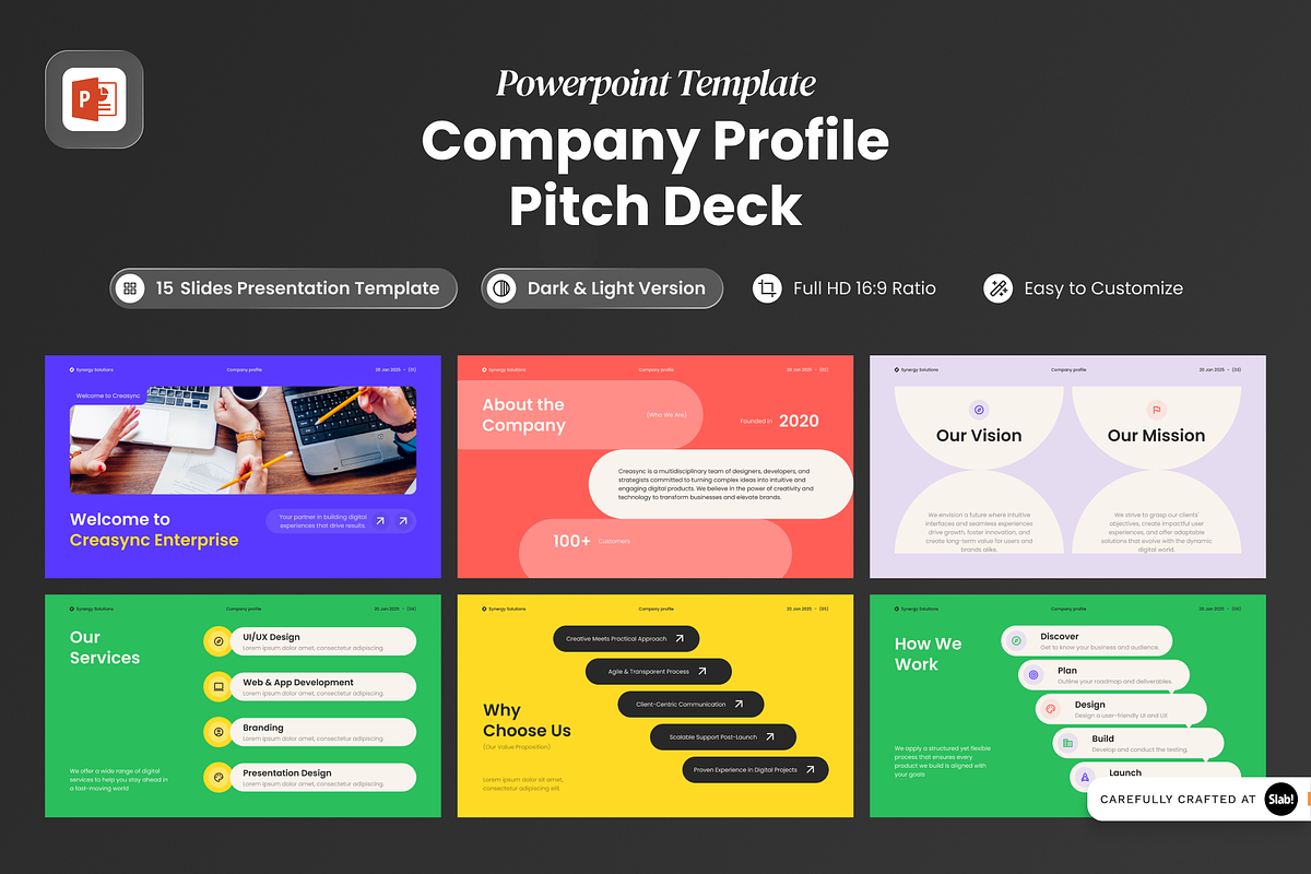 Synergy -Company Profile Power Point