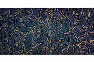 Art Deco Leaves Patterns