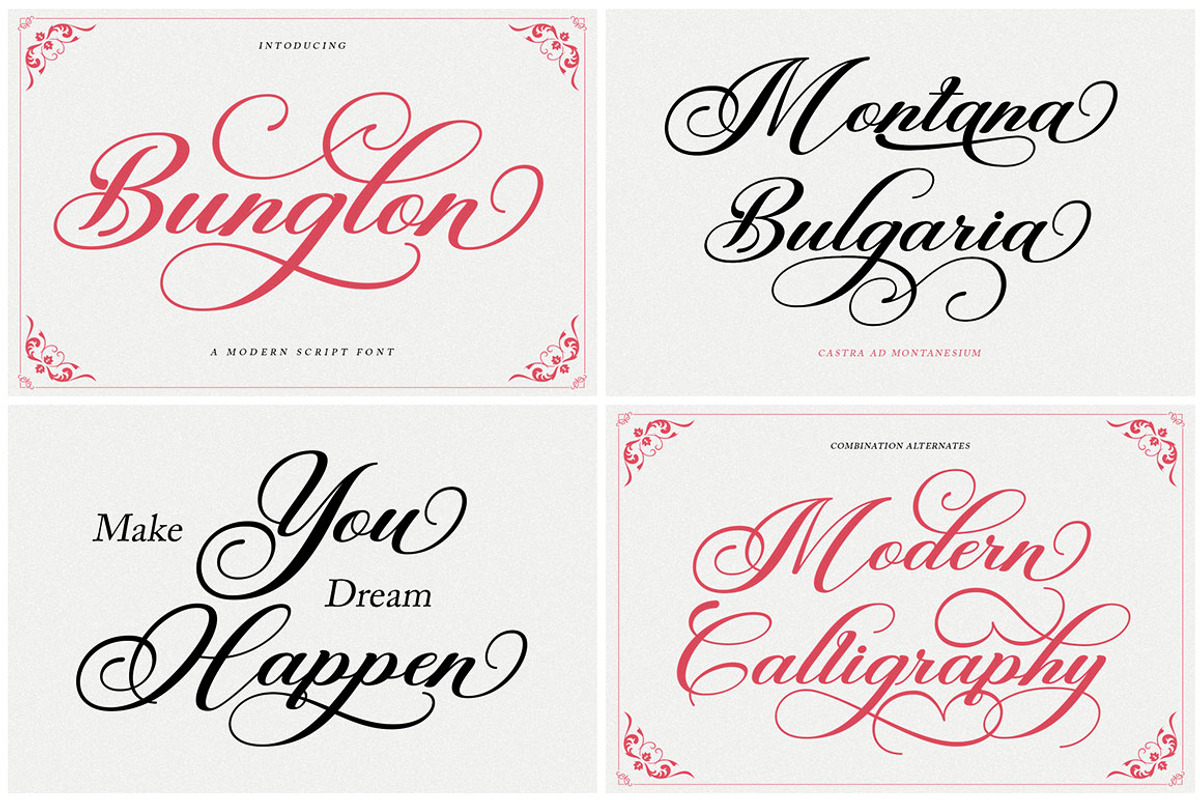 The Modern Calligraphy Font Bundle, a Script Font by Has_rizal (Photo 21 of 28)