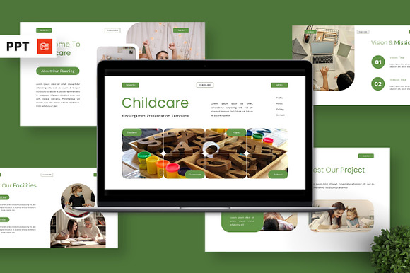 Childcare - Kindergarten Powerpoint preview 7
