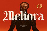 CS Meliora – Blackletter Font, a Blackletter Font by Craft Supply Co. (Thumbnail 1 of 8)
