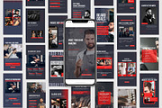 Barber Shop Salon Instagram Kit, a Social Media Template by TheBrightGrap (Thumbnail 5 of 12)