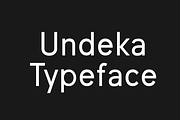 Undeka San Serif Font, a Sans Serif Font by Bolderaja1 Studio (Thumbnail 1 of 20)