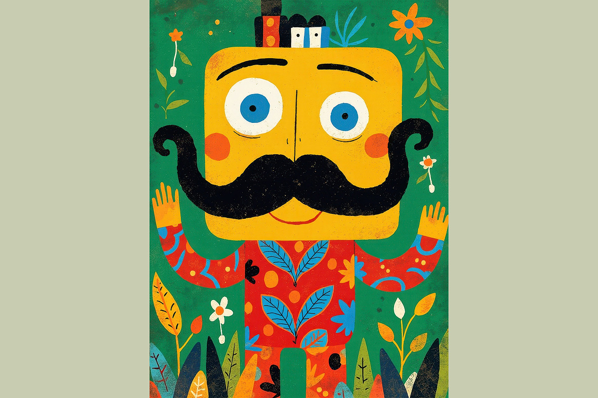Whimsical Yellow Monster Characters, a Decorative Illustration by StockVerse Creative (Photo 4 of 4)