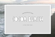 Cocoa Beach Font, a Sans Serif Font by The Besotted Co (Thumbnail 1 of 4)