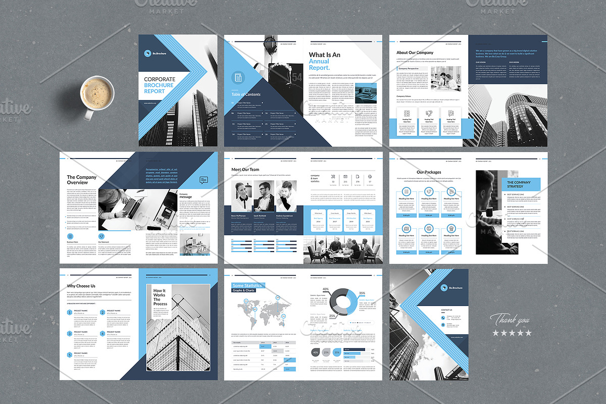 Brochure Bundle - 4 in 1, a Brochure Template by Brochure-Market (Photo 39 of 39)
