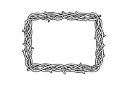 Rustic Rectangle Frame Bundle, an Illustration by Creativeshirt (Thumbnail 51 of 51)