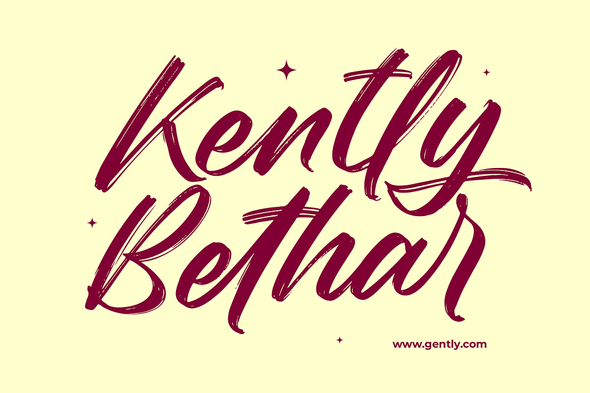 Nesthan Brother Modern Brush Font, a Script Font by Letterena Studios Script (Photo 6 of 20)