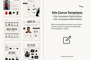 Fashion Blogger LTK Template, a Social Media Template by Deb Creative Studio (Thumbnail 2 of 10)