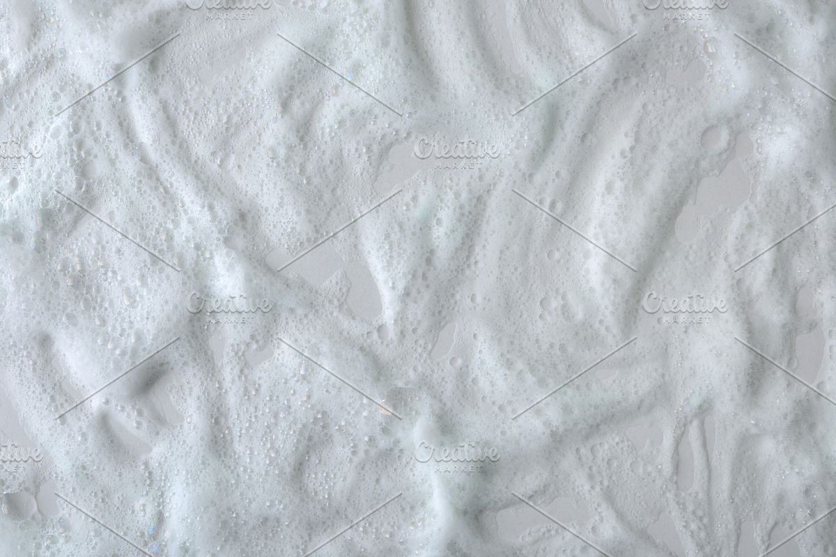 Macro of soap foam scrubbing, a Health & Medical Photo by Davizro's Market (Photo 2 of 2)