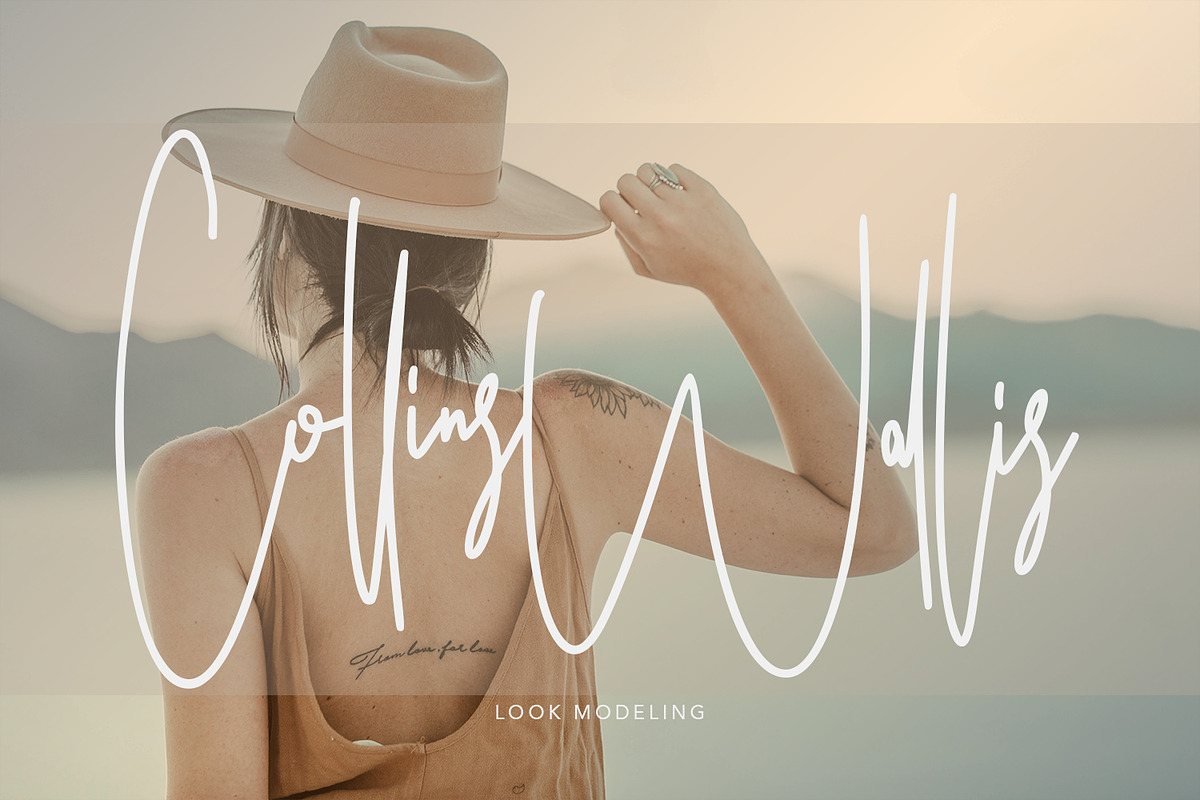 Ameriondela Luxury Classy Font, a Script Font by Maulana Creative (Photo 10 of 11)