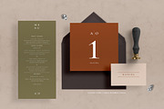 Minimal Wedding Invitation - Olivia, an Invitation Template by Azka Creative (Thumbnail 2 of 4)